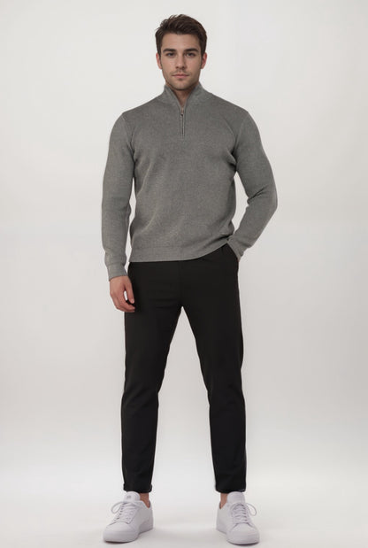 The Milano Half Zip Sweater