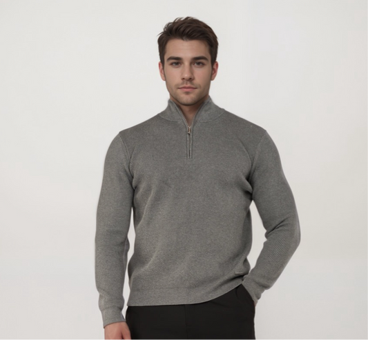 The Milano Half Zip Sweater